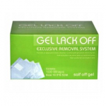 Sunone Gel Lack Off alumiiniumfoolium geellaki eemaldamiseks - 100 tk.