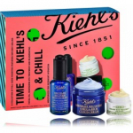Kiehl's Time to Kiehl&acute;s & Chill n&auml;ohoolduskomplekt (n&auml;o&otilde;li 30 ml + &ouml;&ouml;kreem 50 ml + silmakreem 14 ml) - 1 tk.