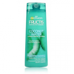 Garnier Fructis Coconut Water Shampoo &scaron;ampoon rasusele peanahale ja kuivadele juukseotstele - 400 ml.