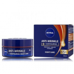 Nivea Anti Wrinkle + Contouring 65+ Night Cream kortsudevastane &ouml;&ouml;kreem - 50 ml.