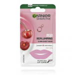 Garnier Skin Active Lips Replumping 15 min Sheet Mask kangasmask kuivadele huultele - 1 tk.