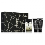 Yves Saint Laurent La Nuit L`Homme komplekt meestele (100 ml EDT + 2 x 50 ml du&scaron;igeel) - 1 tk.