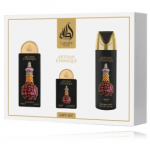 Lattafa Pride Artisan Ethnique komplekt meestele ja naistele (100 ml EDP + 20 ml EDP + 200 ml deodorant-sprei) - Komplekt