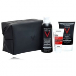 Vichy Soothing Shaving Ritual nahahoolduskomplekt meestele (200 ml raseerimisvaht + 50 ml &scaron;ampoon + 75 ml kreem) - 1 tk.