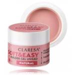 Claresa Soft & Easy Builder Gel UV / LED geel k&uuml;&uuml;nte pikendamiseks - Natural 12 g.