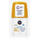 Nivea Sun Kids Protect&Sensitive Roll-On SPF50+ p&auml;ikesekreem lastele - 50 ml.