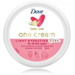 Dove Body Love One Cream Light Hydrating Care kehakreem k&otilde;ikidele nahat&uuml;&uuml;pidele - 250 ml.