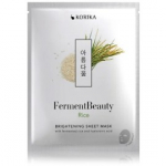 Korika FermentBeauty Rice Brightening lehtn&auml;omask - 20 g.