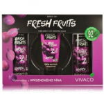 Vivaco Grape Wine kehakomplekt (du&scaron;igeel 250 ml + kehakreem 250 ml + k&auml;tekreem 100 ml) - 1 tk.