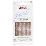 Kiss Gel Fantasy Magnetic Drama Nails liimitavad kunstk&uuml;&uuml;ned - 28 vnt.