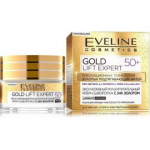 Eveline Gold Lift Expert 50+ toitev n&auml;okreem k&uuml;psele nahale - 50 ml.
