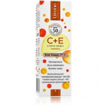 Lirene C+E Vitamin Energy SPF50 toonitud n&auml;okreem koos p&auml;ikesekaitsega - 30 ml.