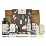 The Body Shop Coconut Big kehakomplekt (250 ml du&scaron;ikreem + 200 ml v&otilde;i + 30 ml k&auml;tepalsam + 100 ml pihustussprei + k&auml;sn) - 1 tk.