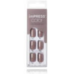 Kiss ImPRESS Color Taupe Prize Nails liimitavad kunstk&uuml;&uuml;ned - 30 vnt.