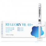 Medisco Reglory HL 40+ n&auml;onaha hooldusvahend h&uuml;aluroonhappega - 2.5 ml.