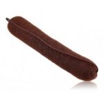 Lussoni Hair Bun Roll kummiga krunnit&auml;idis 1 tk - Brown 23 cm.
