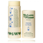 We Love The Planet Original Solid Deodorant Stick Fresh Citrus pulkdeodorant - 40 g.