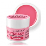 Claresa Soft & Easy Builder Gel UV / LED geel k&uuml;&uuml;nte pikendamiseks - Blush Pink 90 g.