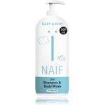 Naif Quality Baby Care 2in1 Shampoo & Body Wash &scaron;ampoon ja pesuvahend lastele - 500 ml.