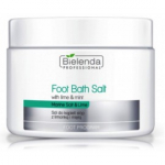 Bielenda Professional Foot Bath Salt White Lime & Mint taastav vannisool jalgadele - 600 g.