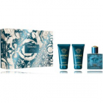 Versace Eros komplekt meestele (50 ml EDT + 50 ml du&scaron;igeel + 50 ml habemeajamisj&auml;rgne palsam)
