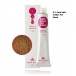 Kallos KJMN Cream Hair Color Keratin & Argan Oil kreemjuuksev&auml;rv - 9.31 Very Light Golden Ash Blond