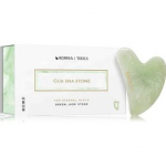 Korika Gua Sha Stone n&auml;omassaaži kivi - Green