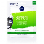 Nivea Urban Skin Detox 10 Minutes Sheet Mask v&auml;rskendav lehtmask - 1 tk.