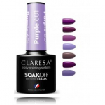 Claresa Soak Off UV / LED Color Purple kauap&uuml;siv h&uuml;briid k&uuml;&uuml;nelakk - Purple 601