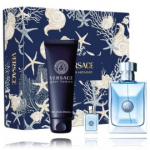 Versace Pour Homme komplekt meestele (100 ml EDT + 5 ml EDT + 150 ml du&scaron;igeel) - Komplekt