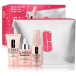 Clinique Glow All Over n&auml;ohoolduskomplekt (30 ml seerum + 30 ml mask + 30 ml n&auml;osprei) - 1 tk.