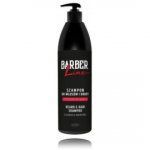Joanna Professional Barber Line &scaron;ampoon juustele ja habemele - 1000 ml.