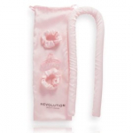 Makeup Revolution Curl Enhance Satin Curling Ribbon juuksekomplekt (lokipael + juukseklamber + 2 juuksel&otilde;ksu) - Pink