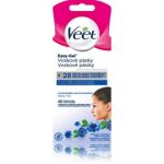 Veet Easy-Gel Wax Strips Face depilatsioonivaharibad n&auml;ole, tundlikule nahale - 40 tk.