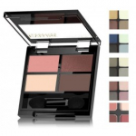 Eveline Quattro Eyeshadow lauv&auml;rvipalett 7,2 g - 12