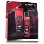 Dermacol Men Agent Eternal Victory komplekt meestele (du&scaron;igeel 250 ml + sprei deodorant 150 ml) - 1 tk.