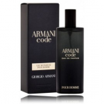 Giorgio Armani Code for Men EDP meestele - 15 ml.