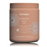 Echosline Keratin Veg Intensive Restructuring Mask intensiivselt taastav mask v&auml;rvitud ja kahjustatud juustele - 1000 ml.