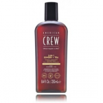 American Crew Ginger+ Tea 3in1 &scaron;ampoon / palsam / kehapesuvahend meestele - 250 ml.