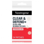 Neutrogena Clear & Defend+ Ultra-Thin Blemish Patches &uuml;li&otilde;hukesed plaastrid akne vastu - 24 vnt.