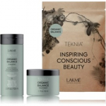 Lakme Teknia Organic Balance Travel Pack juuksehoolduskomplekt (&scaron;ampoon 100 ml + mask 50 ml) - 1 tk.