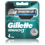 Gillette Mach3 raseerija vahetusterad - 4 tk.