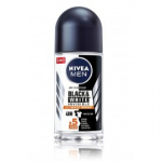 Nivea Men Invisible Black & White Ultimate Impact rull-antiperspirant meestele - 50 ml.