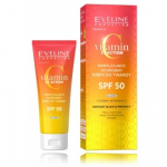 Eveline Vitamin C 3x Action SPF50 kaitsev ja niisutav n&auml;okreem - 30 ml.