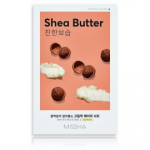 Missha Airy Fit Sheet Mask Shea Butter sheav&otilde;i ekstraktiga kangasmask - 1 tk.