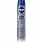 Nivea Men Silver Protect 48h pihustatav antiperspirant meestele - 250 ml.