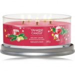 Yankee Candle Signature Tumbler Collection Holiday Cheer aroomik&uuml;&uuml;nal - 340 g.