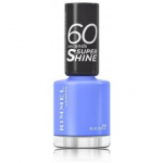 Rimmel 60 Seconds Super Shine Nail Polish kiiresti kuivav k&uuml;&uuml;nelakk - 856 Blue Breeze
