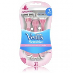 Gillette Venus Sensitive &uuml;hekordne raseerija naistele - 3 tk.