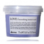 Davines LOVE Smoothing Instant Mask kiirelt siluva toimega juuksemask kahustele ja karedatele juustele - 75 ml.